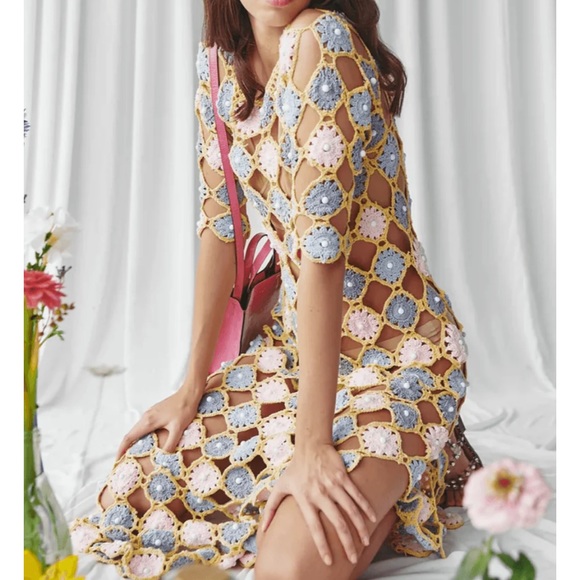 NWT Celia b crochet dress - Picture 5 of 11